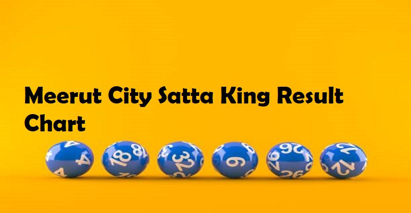 Meerut City Satta King Result Chart