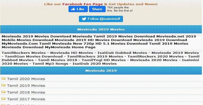 Isaimini 2022 - Isaimini Tamil Movies Download 1080p