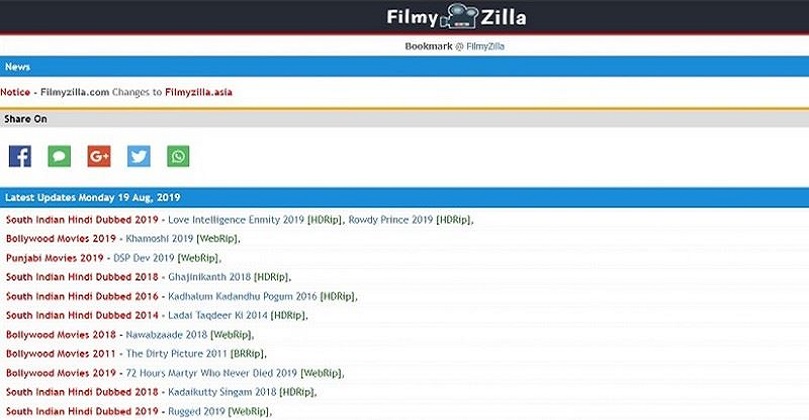 FilmyZilla 2023 Download Latest Bollywood Hollywood Hindi Dubbed Movies FilmyZilla.com
