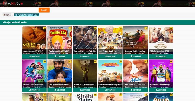 Filmyhit 2023 Latest Punjabi Bollywood Hollywood Telugu Tamil Movies Download