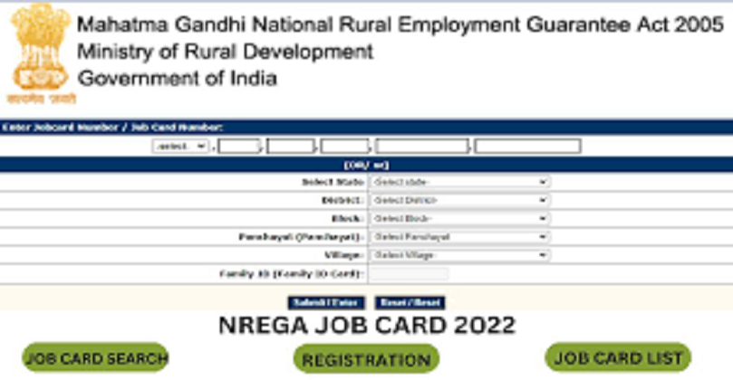 नरेगा जॉब कार्ड न्यू लिस्ट 2023: Check Nrega Job Card New List @ Nrega.nic.in